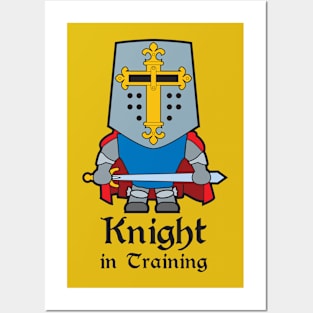 Knight in Training Posters and Art